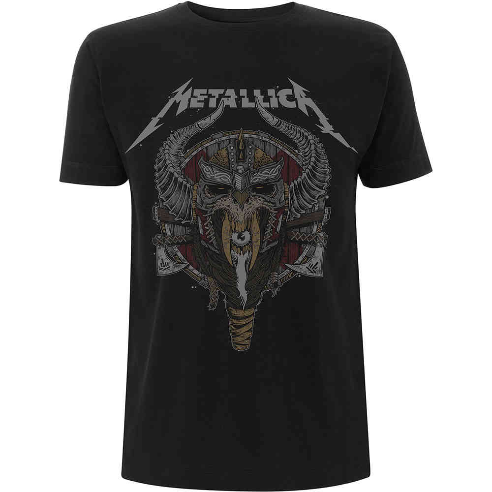 Metallica - Viking Mens Tshirt - Black
